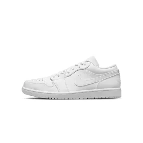 Air Jordan 1 Mens Low Shoes 'White'