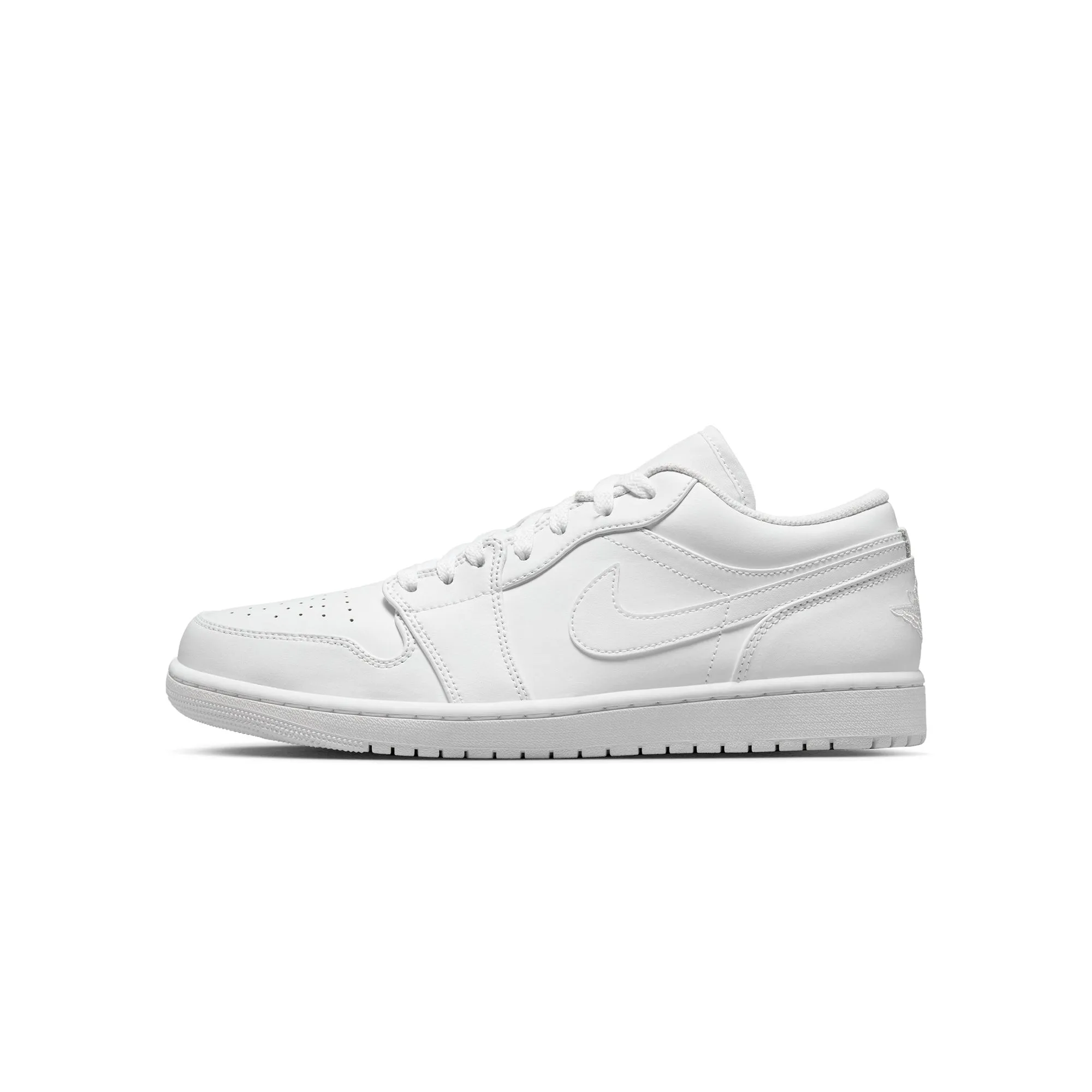 Air Jordan 1 Mens Low Shoes 'White'