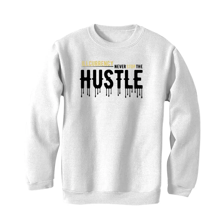 Air Jordan 11 Gratitude | ILLCURRENCY White T-Shirt (Never stop the hustle)