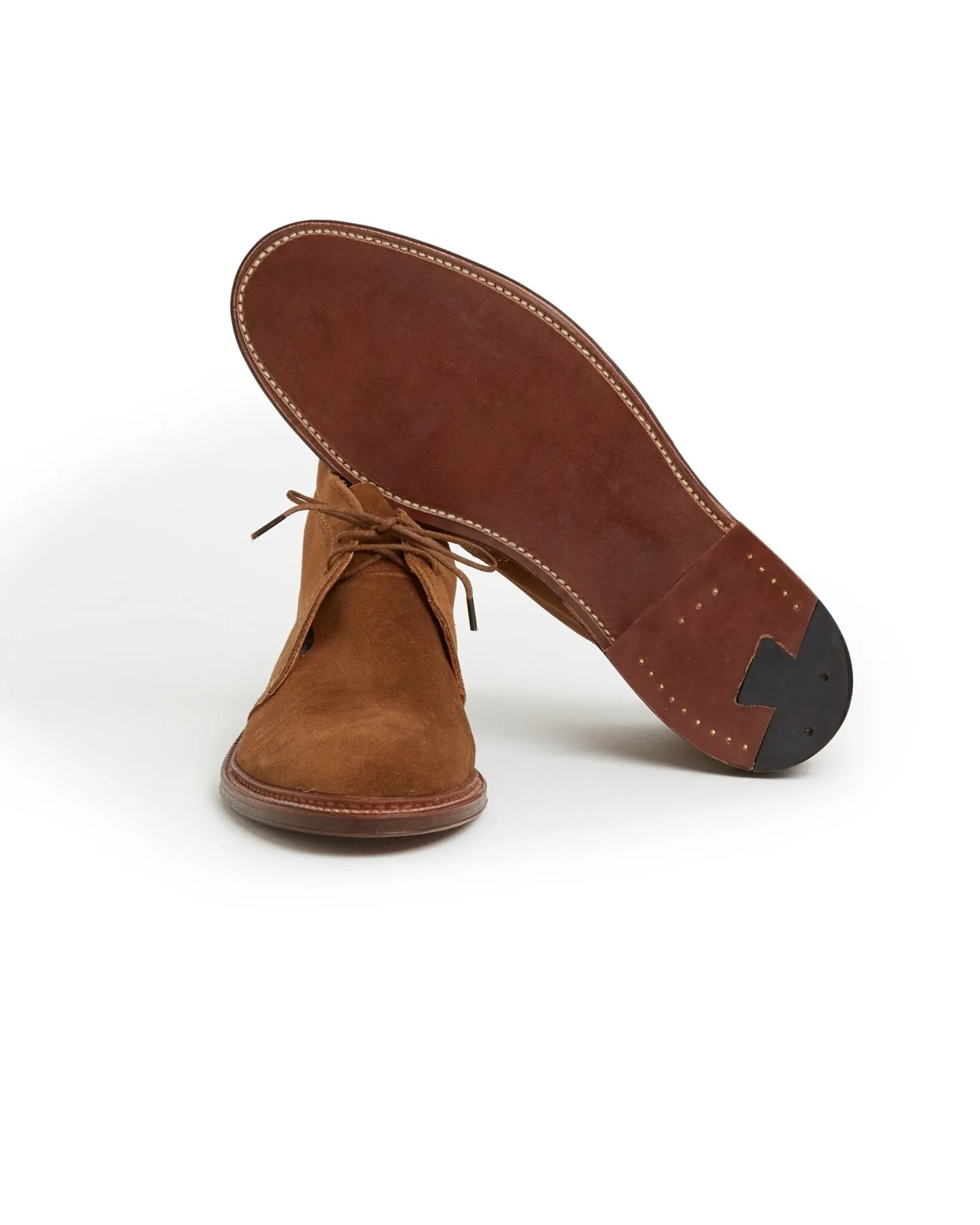 Alden Unlined Suede Chukka Boot: Snuff 1493