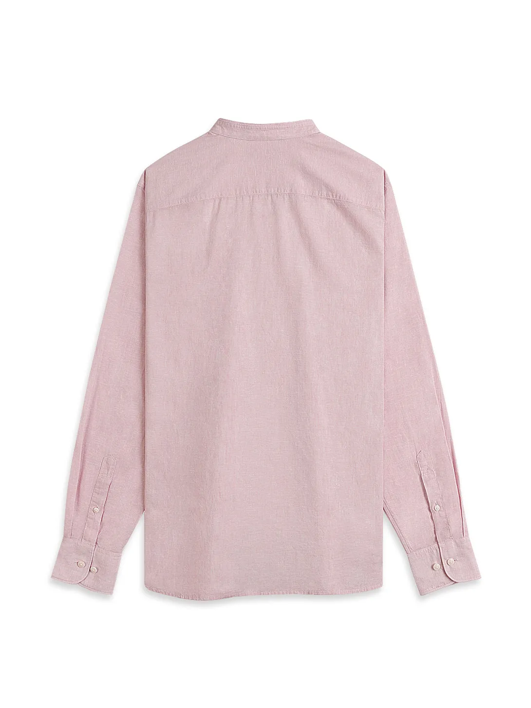 Aleks Linen Cotton Shirt Pink