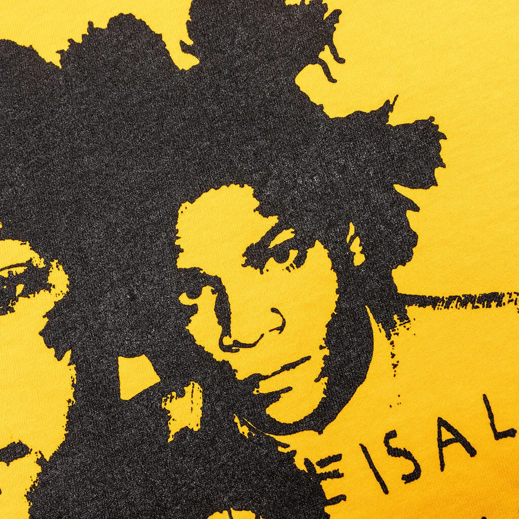 Basquiat Tee - Yellow