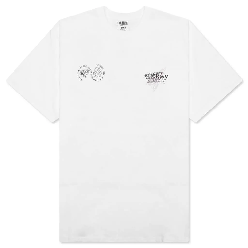 BB Energy S/S Tee - Bleach White