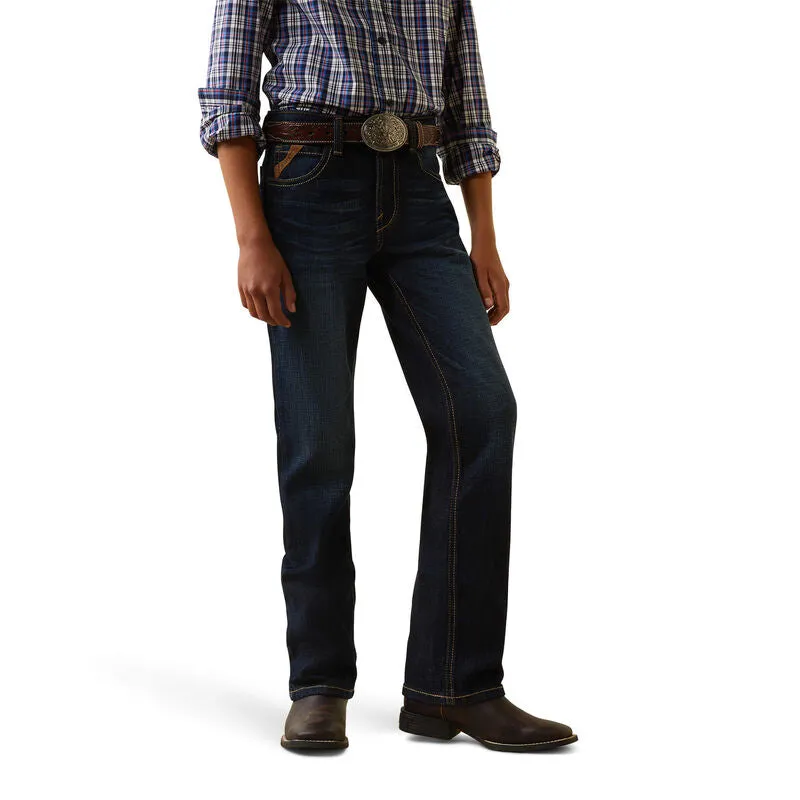 Boy's Ariat B5 Slim Trevor Straight Jean