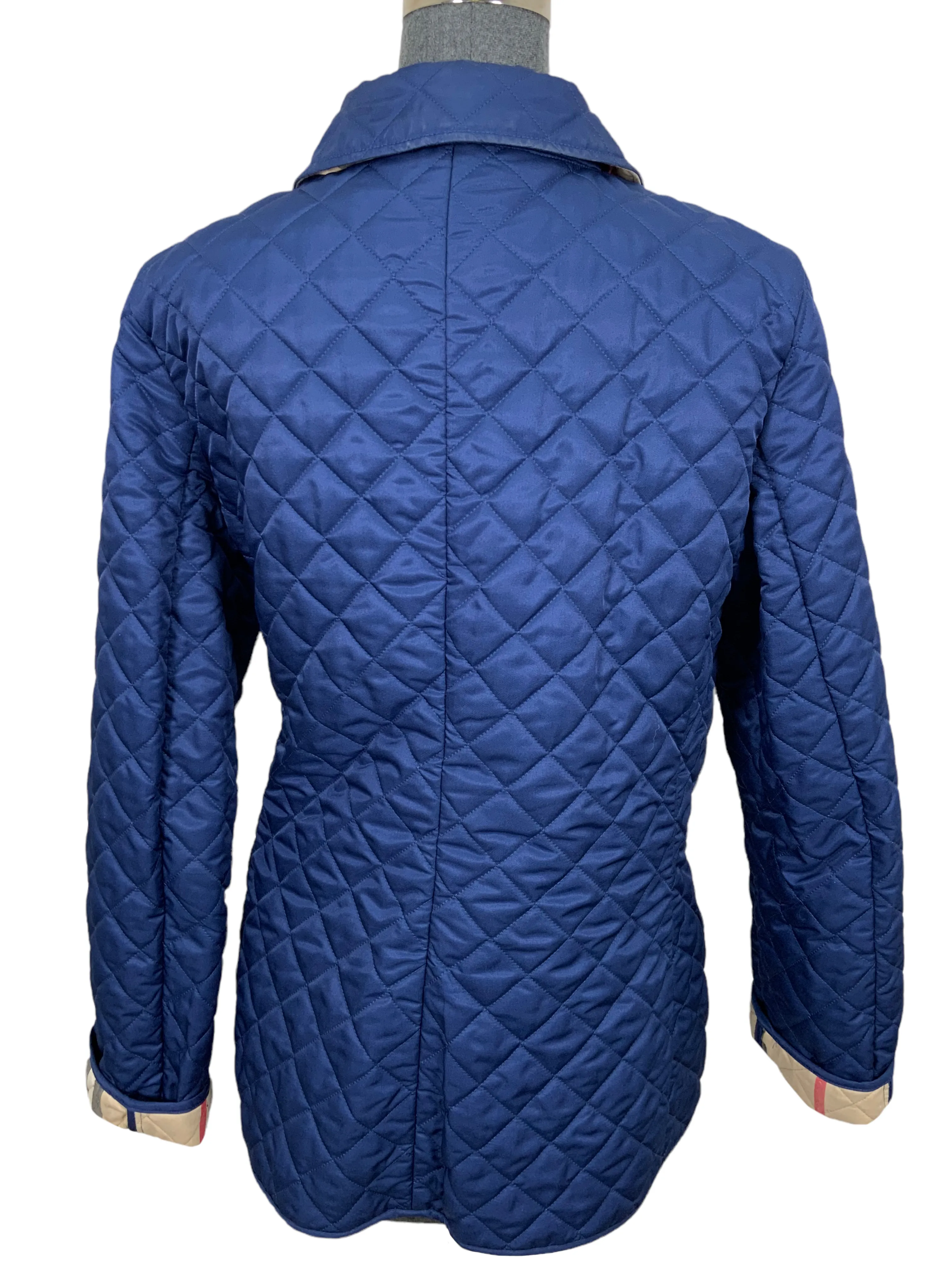 Burberry London Diamond Quilted Jacket Size M