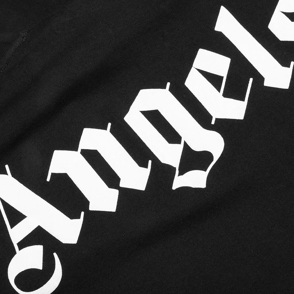 Classic Logo Over Tee - Black/White