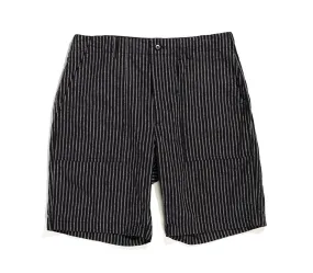 Engineered Garments - Fatigue Short Navy/Grey LC Stripe