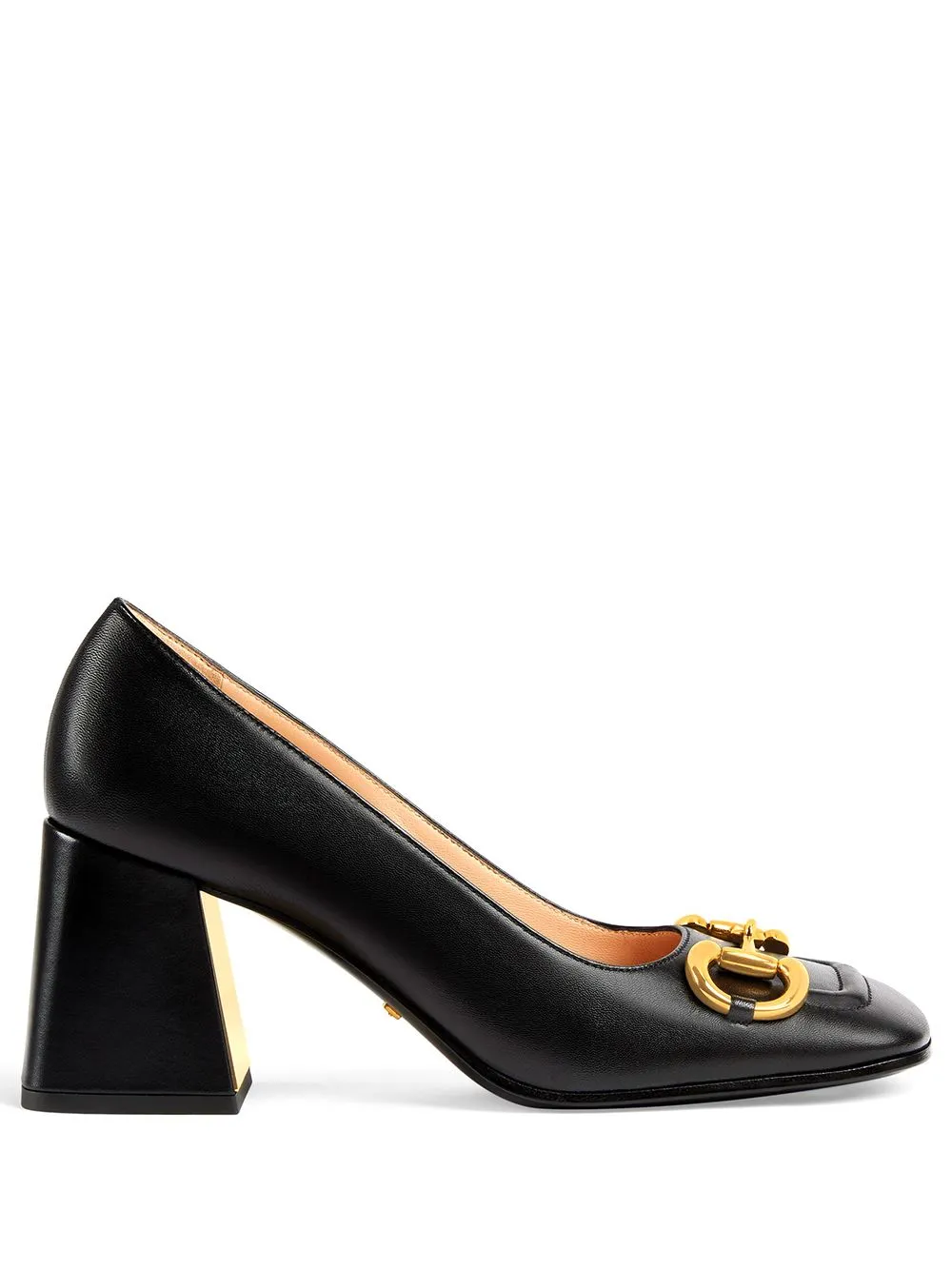 GUCCI Horsebit mid-heel pumps