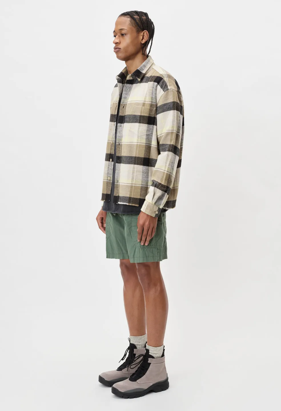 Hemi Oversized Shirt / Cyclone Check