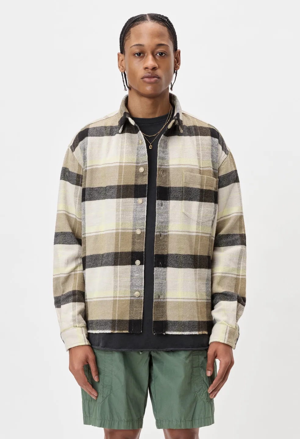 Hemi Oversized Shirt / Cyclone Check