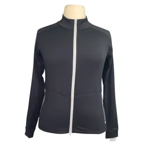 Horze 'Vera' Sweat Jacket in Dark Navy - Women's Large