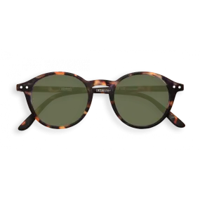 Izipizi Sun #D tortoise - green lenses