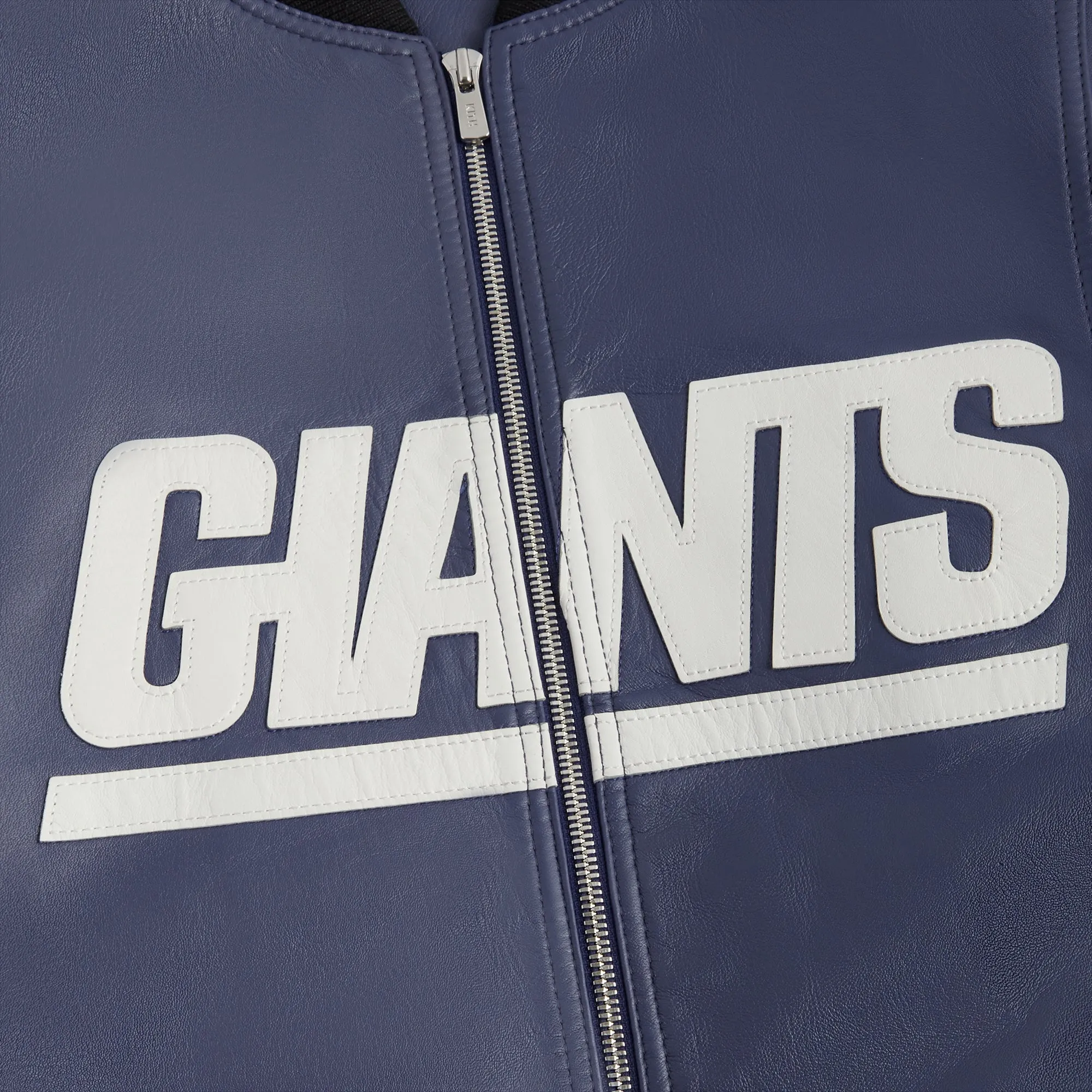 Kith for the NFL: Giants Leather Jacket - Current