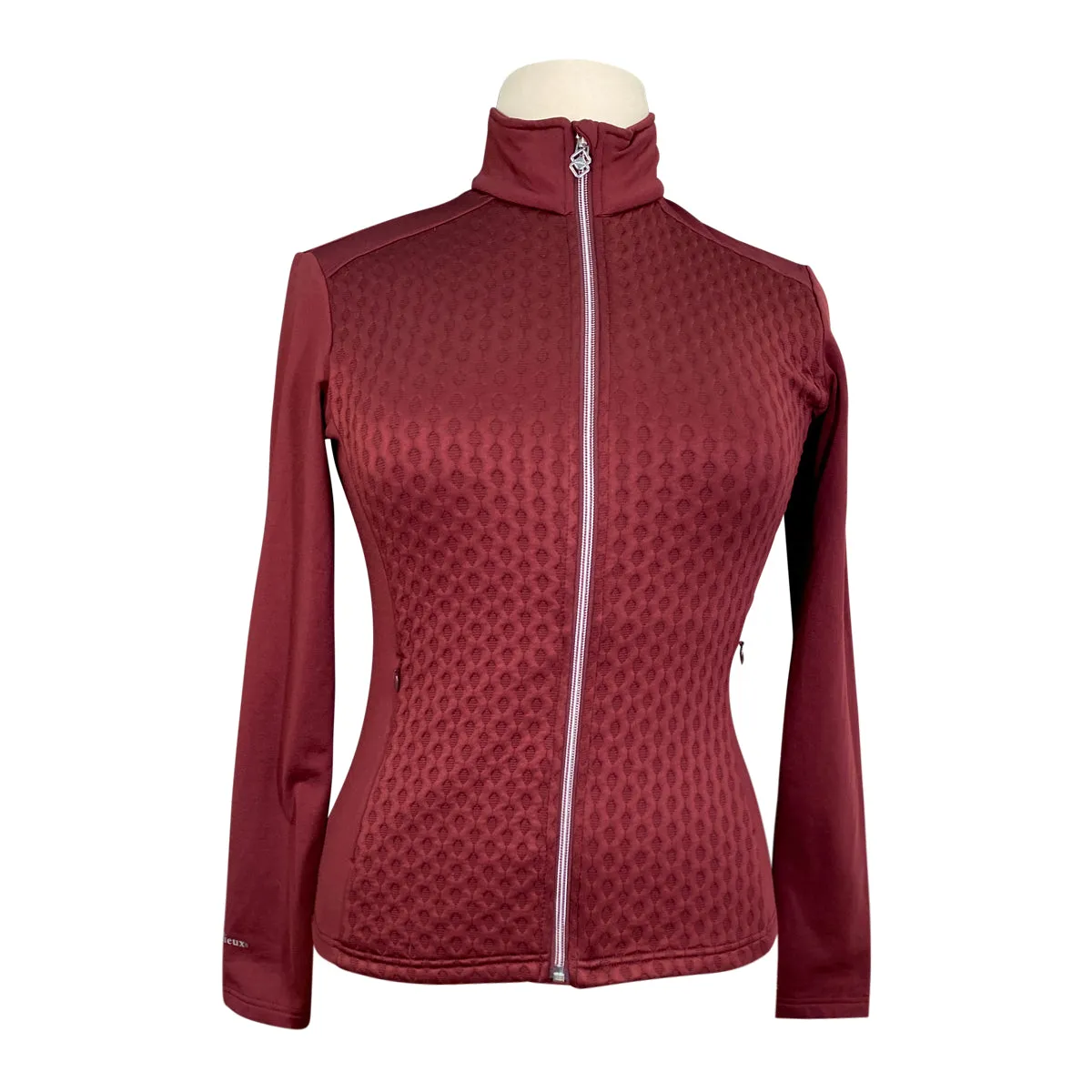 LeMieux 'Verona' Jacket in Burgundy - Women's Large