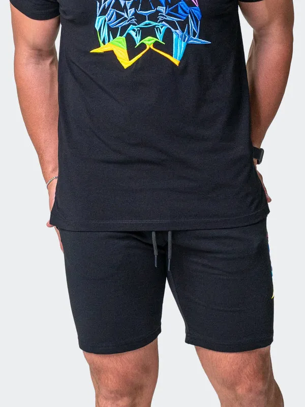 Maceoo Short | Short Neon Black