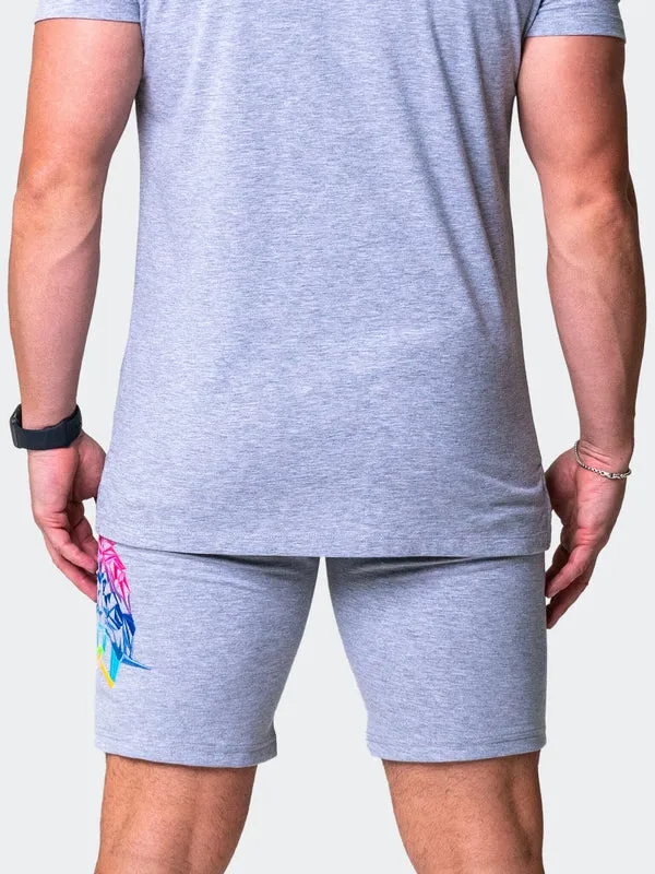 Maceoo Short | Short Neon Grey