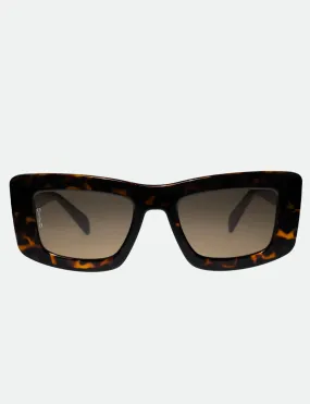 Marsha Sunglasses, Tort/Brown