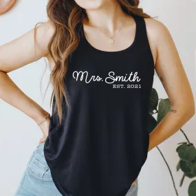 Mrs. Custom Tank Top