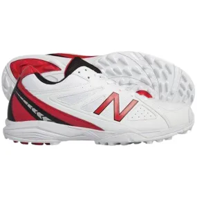 New Balance Shoes, CK-4020-R2 Rubber Sole Cricket Shoes - Red/White