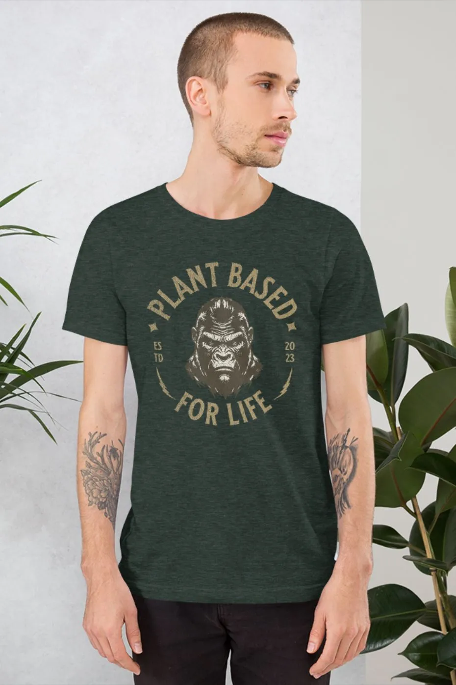 Plant Based For Life - Unisex t-shirt