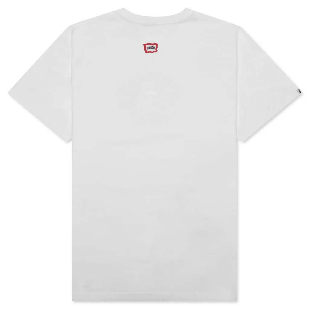 Run S/S Tee - White