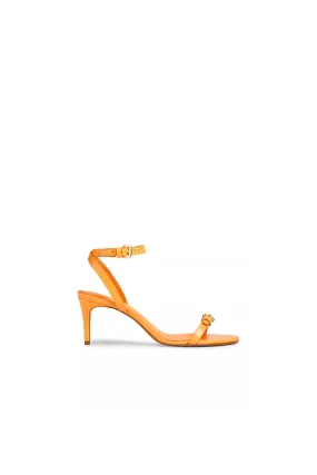 Schutz Aurora Mid Heel Orange