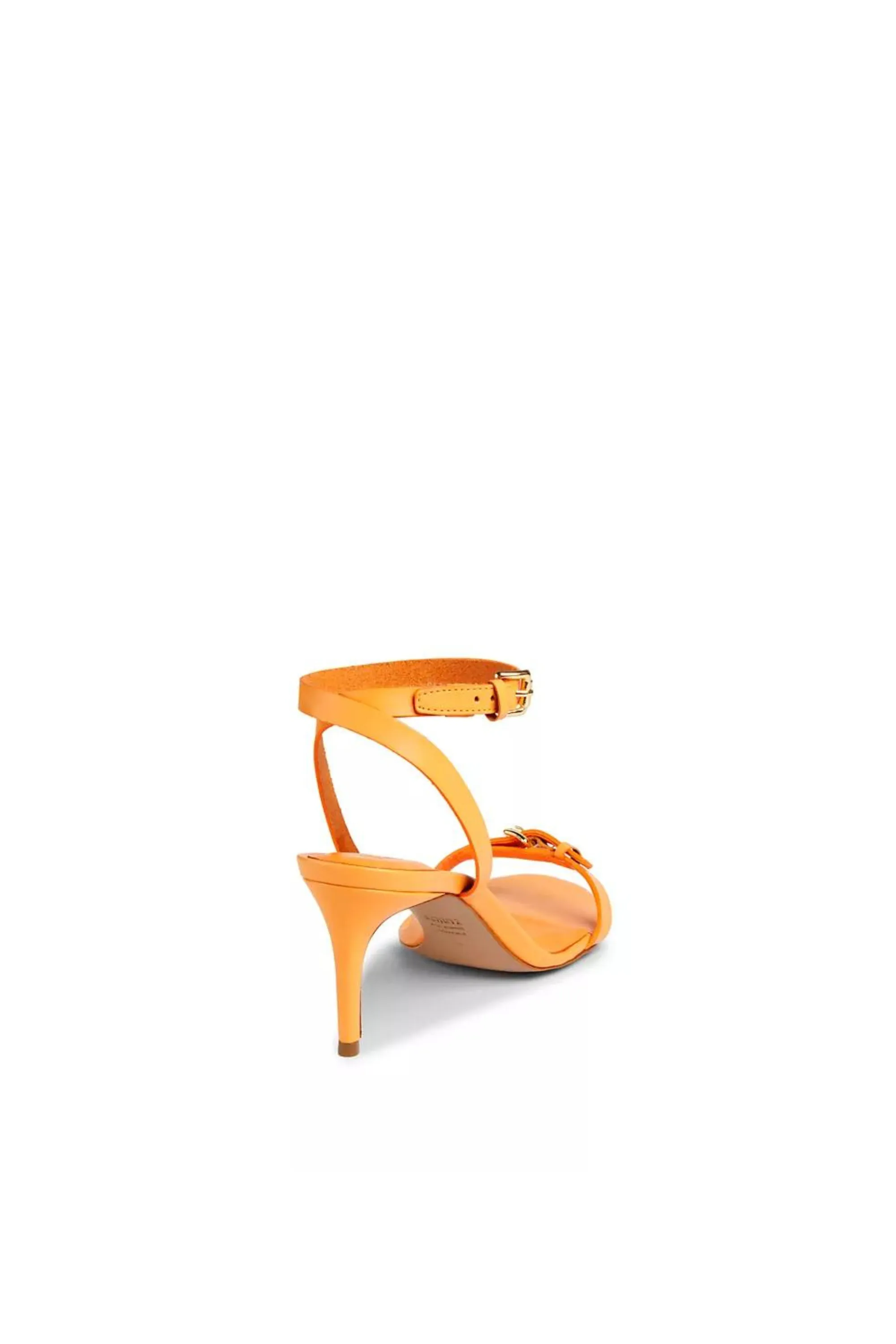 Schutz Aurora Mid Heel Orange