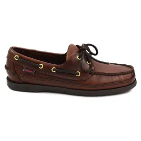 Sebago Schooner Brown Oiled Waxy Deck Shoes