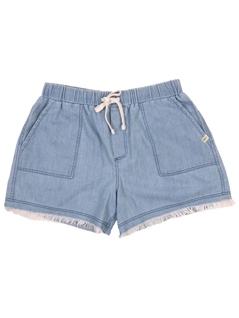 Simply Southern Chambray Shorts - Summer Staple for Effortless Style