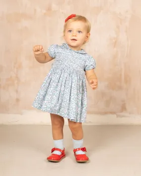 Smocked Baby Dress - Carla