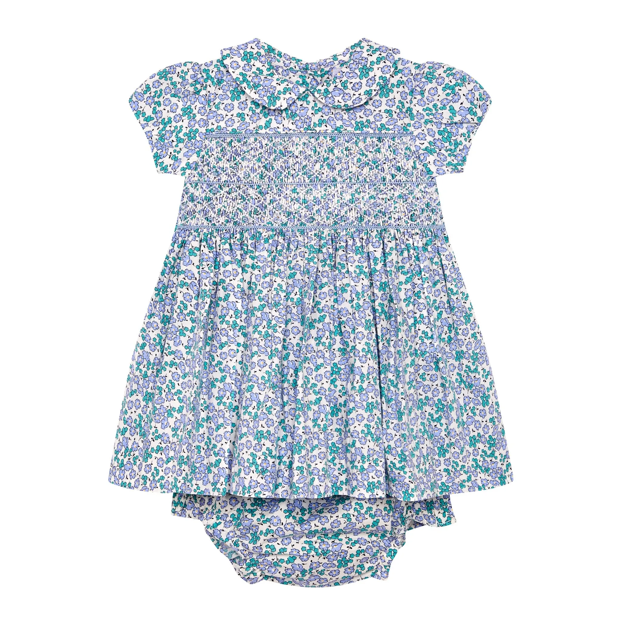 Smocked Baby Dress - Carla