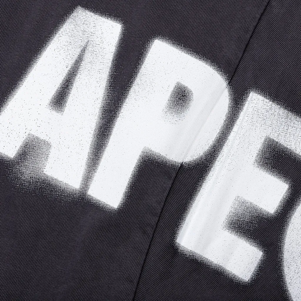 Spray Ape Head Tee - Black