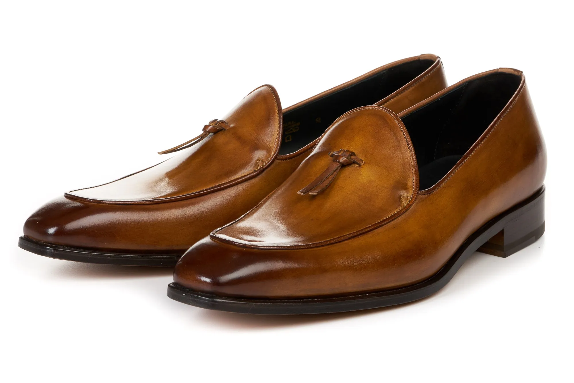 The Van Damme Belgian Loafer - Tobacco